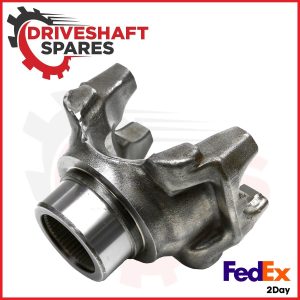 6-4-7181-1X Diff End Yoke Assy - Splined Bore 1710 Series, Strap Style, 2.390x46