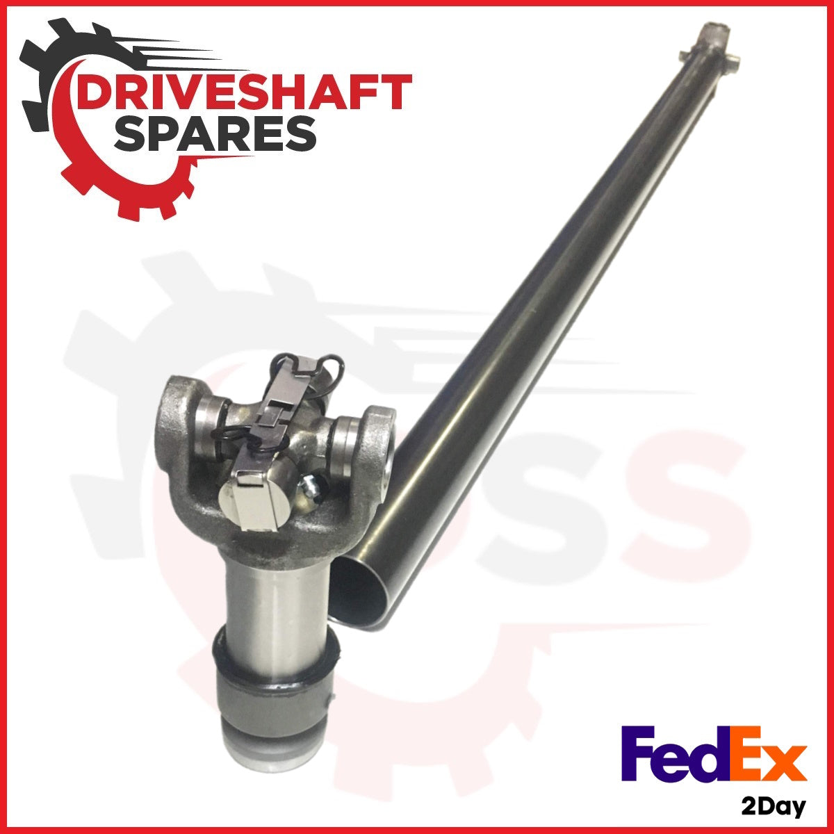 1310 DIY PTO Driveshaft Cut to Size & Weld (9553-SF) + Universal joints - 55.5"L