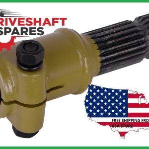 PTO Adapter Female 6 splines 1 3/8" Male 21 splines 1 3/8"