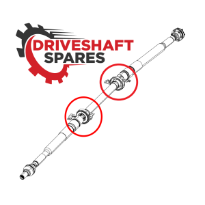 Rear Driveshaft Front & Rear Center Bearing 2014-2018 Jeep Cherokee 52123612AE