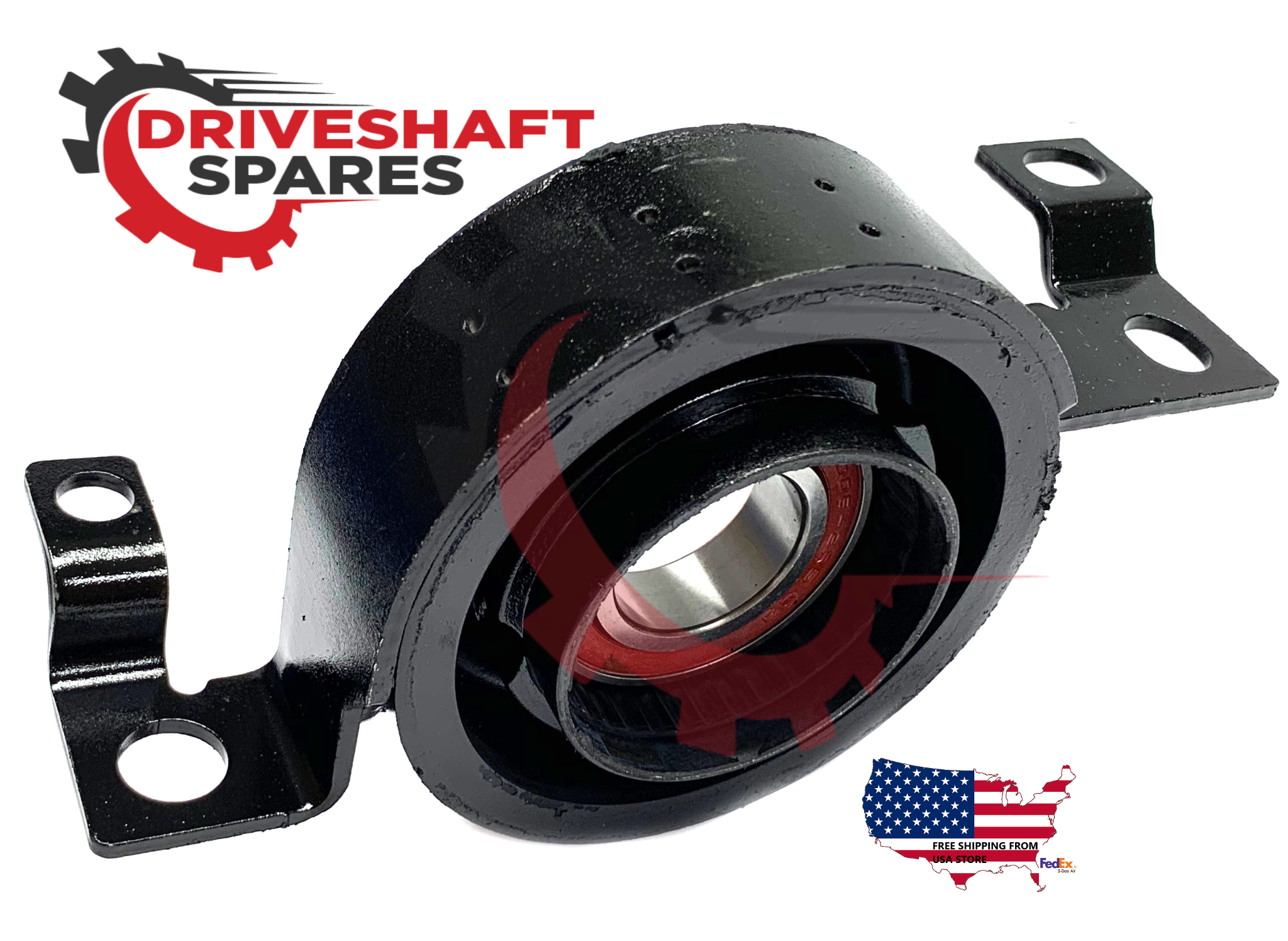 Rear Driveshaft Front & Rear Center Bearing 2014-2018 Jeep Cherokee 52123612AE - Image 2