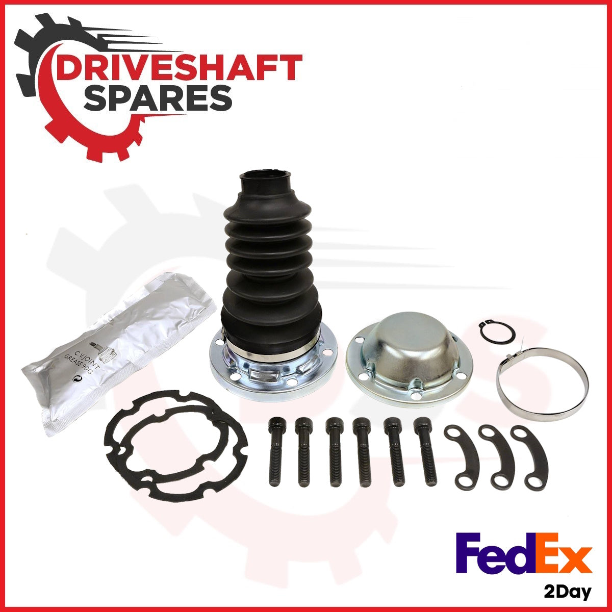 Jeep Grand Cherokee ZJ 1993-1998 Front Driveshaft CV Joint BOOT Repair Kit ONLY - Image 2
