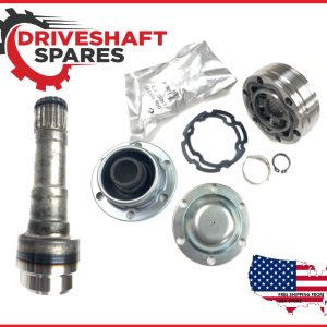CVJ071 CV Joint & CVJO71SP Spline Stub for Rear Driveshaft fits Jeep Cherokee.