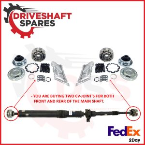 2020-2022 JEEP GLADIATOR 2X REAR Driveshaft CV-Joint's 8 Bolt (Front and Rear)
