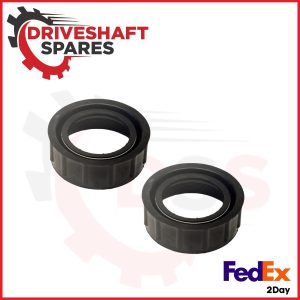 2X 5-86-68 Driveshaft Slip Yoke Dust Cap 1610 Series Spline 2.000-16 Dia 2.640