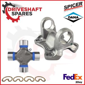 SPICER Rear Driveshaft Flange Yoke + U-Joint  for Toyota Tacoma Hilux 2005-2015