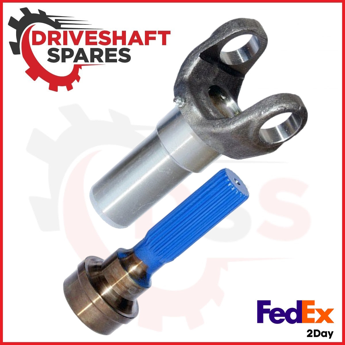 Toyota Land Cruiser F/R Flange Yoke + Slip Joint + 5-3221X U-Joint (37315-36020) - Image 2