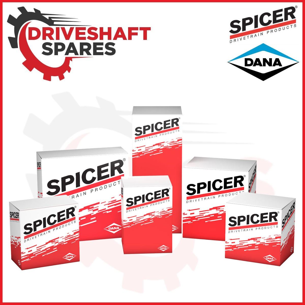 Brand New 3-70-38X SPICER Driveshaft Universal Joint Strap Kit 1480/1550 Series - Image 3