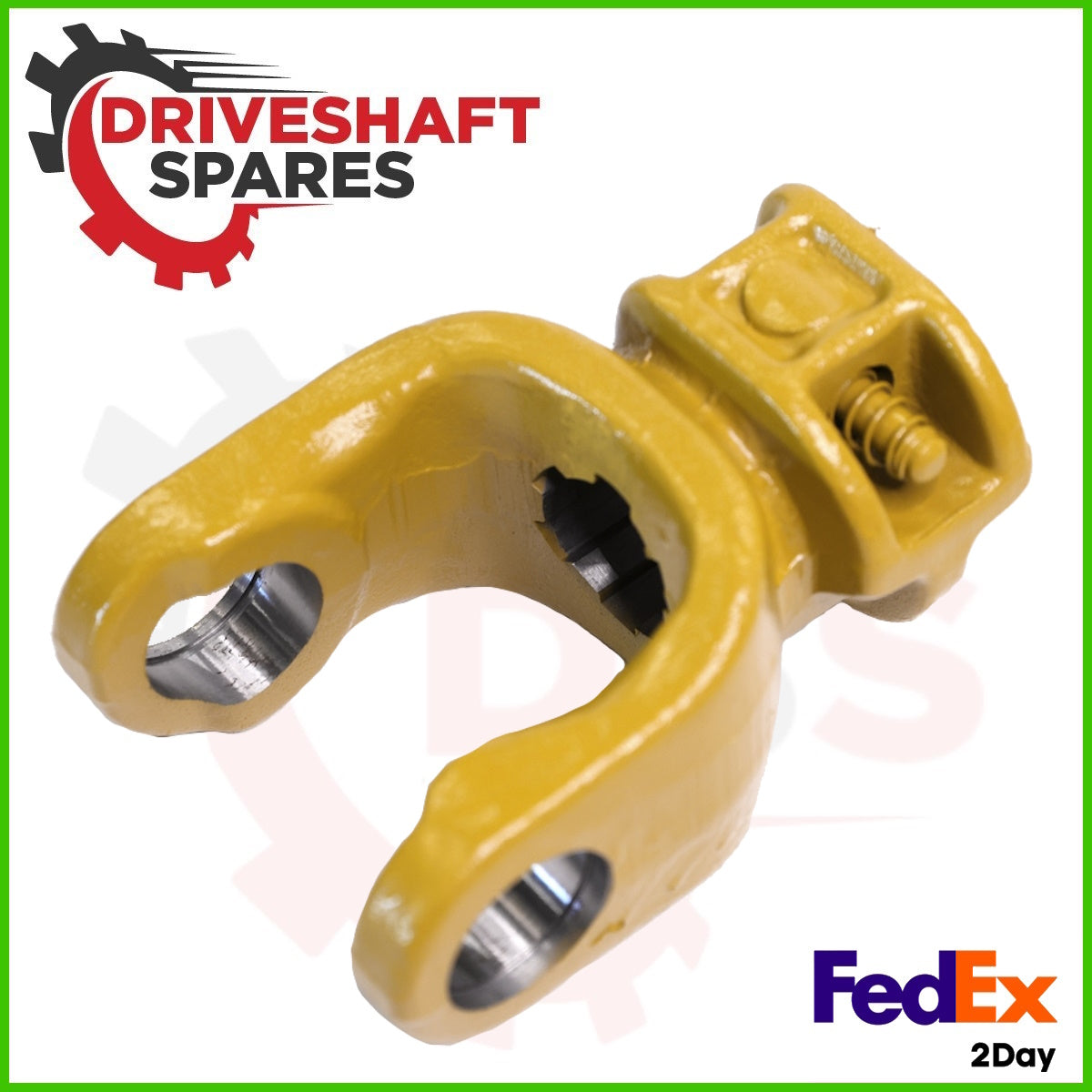 PTO Quick Disconnect Yoke 30.2mm x 80mm 6 splines - 34.9mm (1 3/8") H-111mm