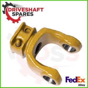 PTO Quick Disconnect Yoke 34.9mm x 106.5mm 21 splines - 34.9mm (1 3/8") H-128mm