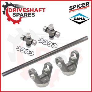 20-30-12-7400, SPICER Tube 2x Weld Yokes 2-28-277 & 2x 5-153X U-Joints (Kit).
