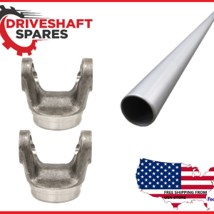 DOM Driveshaft Tube 24-30-42-7400 & 2 x 1350 Weld Yokes 3-28-57 - 3"x.083"x74"