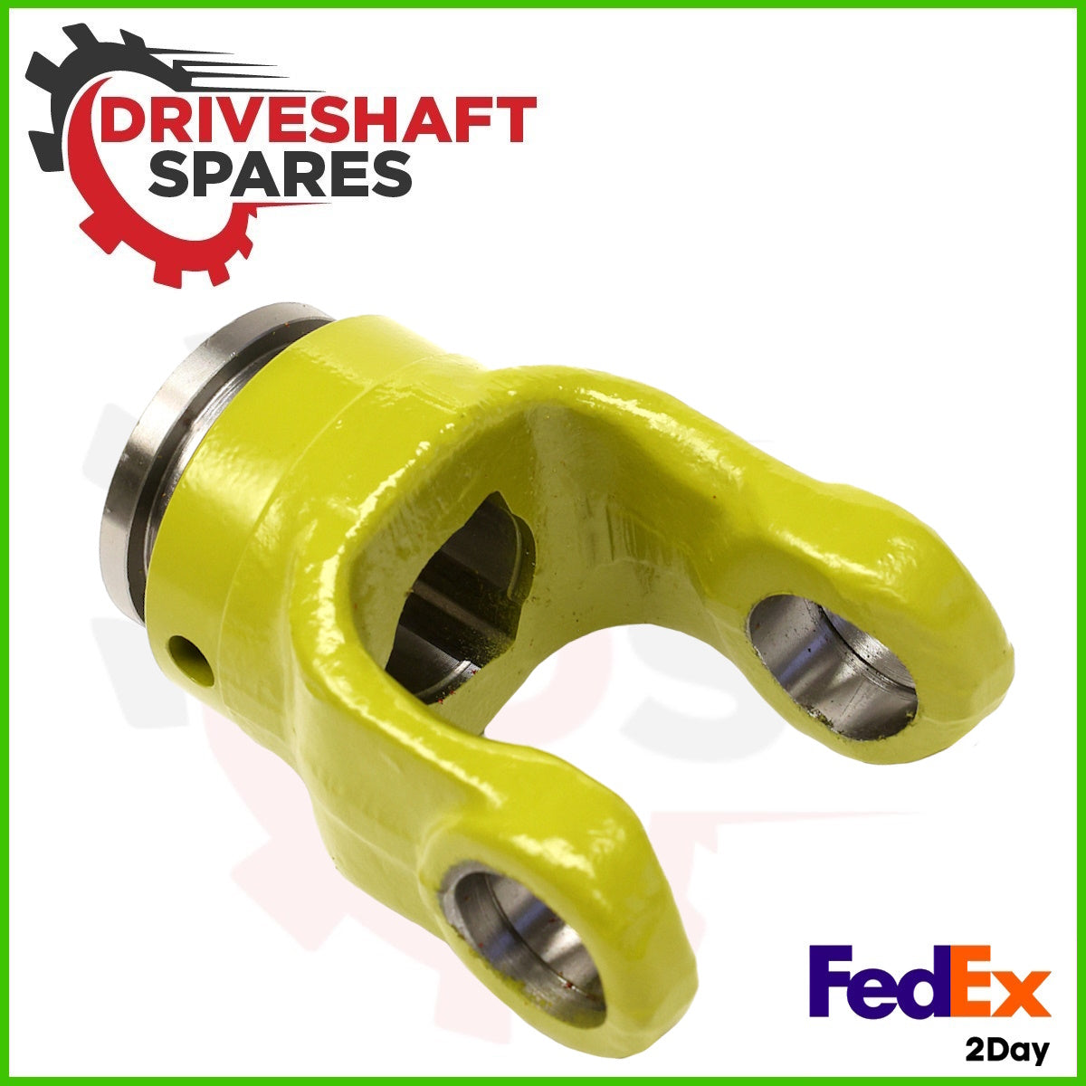 Inboard PTO Yoke 23.8 X 61.3 Triangle Tube 29mm, H-75mm, inner slide 40mm. - Image 3