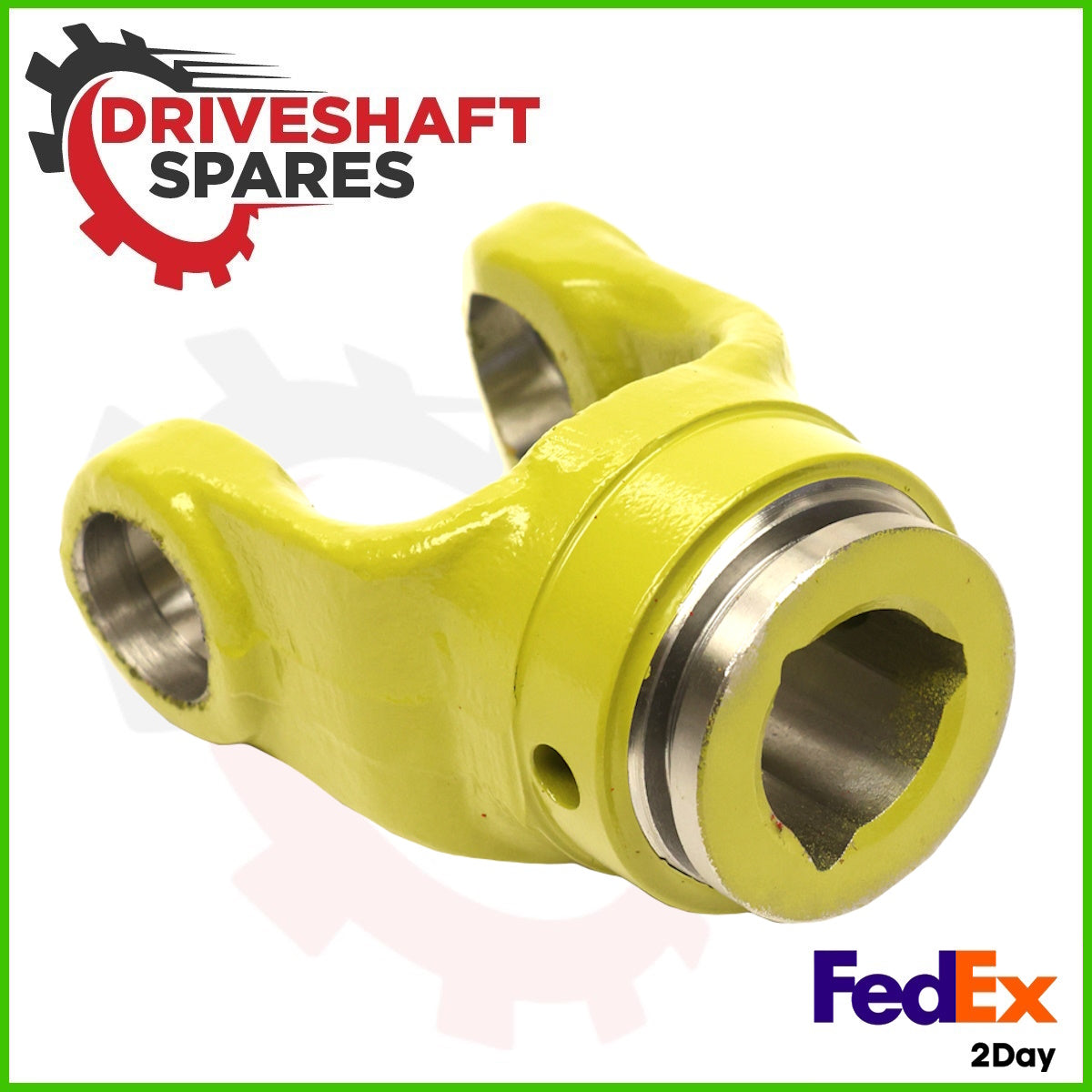 Inboard PTO Yoke 23.8 X 61.3 Triangle Tube 29mm, H-75mm, inner slide 40mm. - Image 2