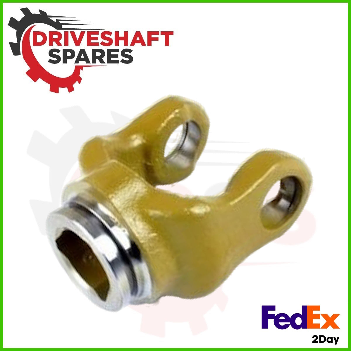 PTO Inboard Yoke 27 X 74.6 Triangle Tube 36mm, H-85mm, inner slide 4