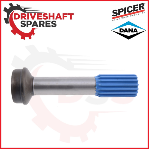 2-40-1741 SPICER Spline Stub Tube Shaft 1.250x16 spline, 2.000 X .083 Tube. - Image 2