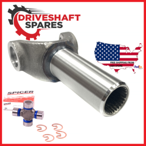 1310 Trans Yoke, 1.176x 27 spline, 1.502 Ground Hub⌀ 2-3-12411X & 5-153X U-joint