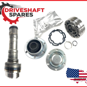 CVJ071 CV Joint & CVJO71SP Spline Stub for Rear Driveshaft fits Jeep Cherokee.