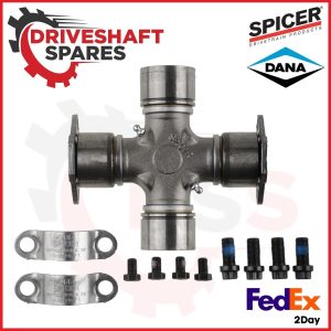 5-675X SPICER 1710 Half Round Combination U-Joint (476) INCLUDES STRAP KIT