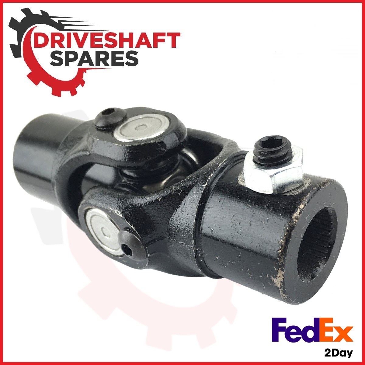 Universal Steering Shaft U-Joint 3/4" Bore Weld-on & 5/8" 36 Splines ST008 - Image 2