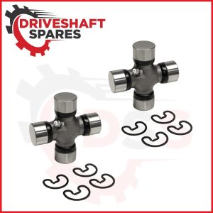 5-178X, (Set of 2) U-Joint - Outside Snap Rings 1350 Series, Greaseable.