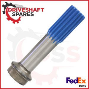 2-40-1701, Spline Stub Tube Shaft 1.375x16 spline, 2.000 X .120 Tube