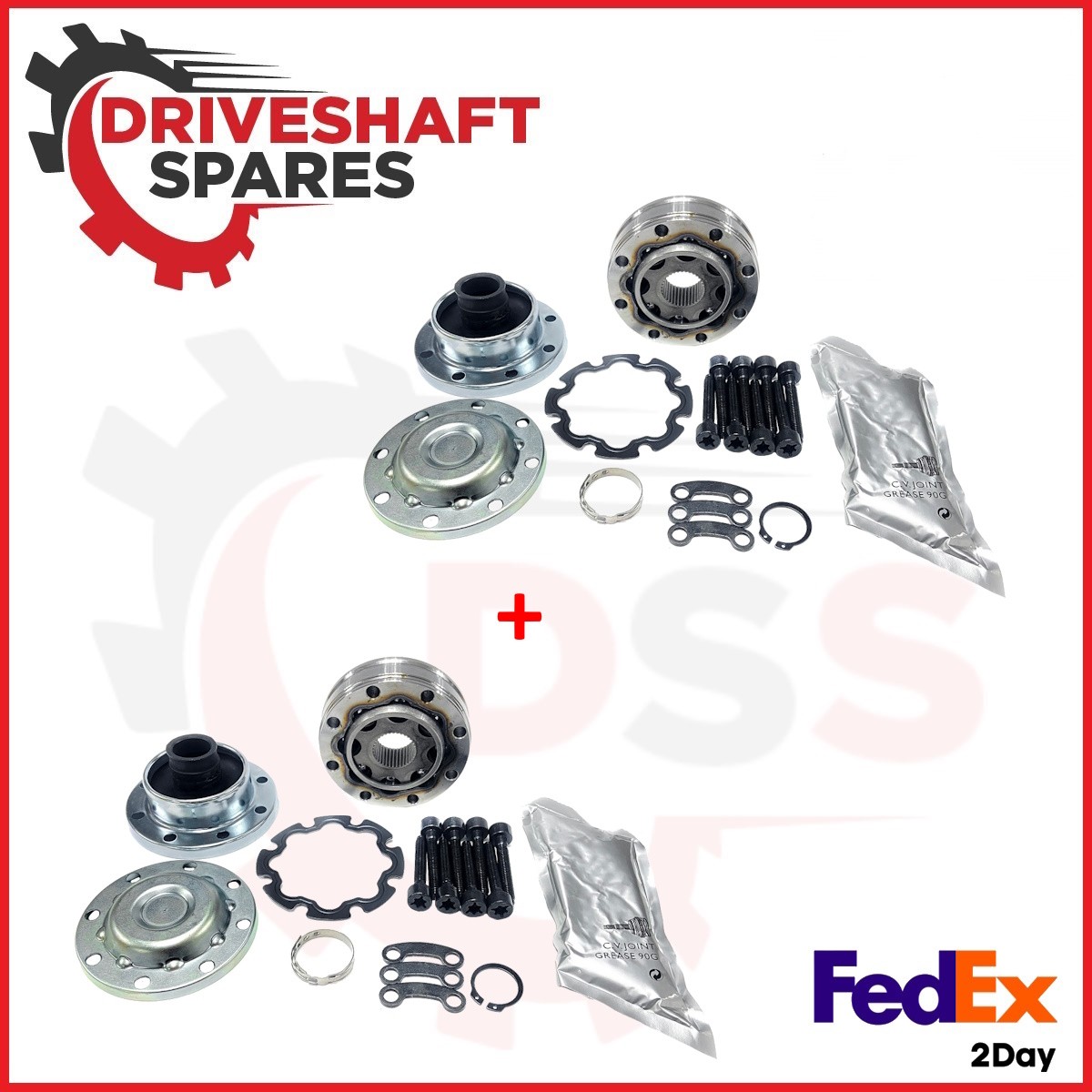 2020-2022 JEEP GLADIATOR 2X REAR Driveshaft CV-Joint's 8 Bolt (Front and Rear) - Image 2