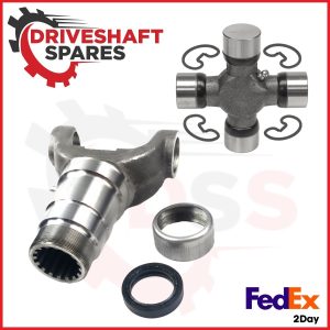 3-3-788KX Slip Yoke 1410 Series, Ø1.375x16 Spline + 5-160X Universal Joint (KIT)