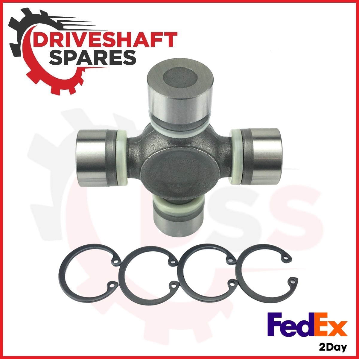 5-1330X Cadillac Buick Ford Solid Universal Joint 1330 SPL25 1.062x3.625 OSR - Image 2