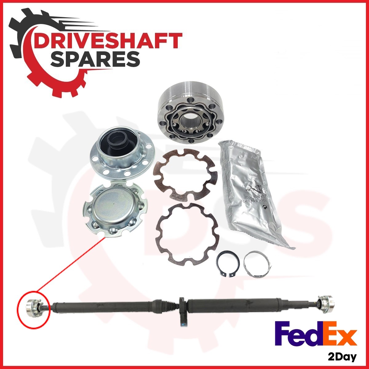 2015-2020 Dodge Challenger & Charger / Chrysler 300 Diff & Tran CV Joint Kits - Image 2