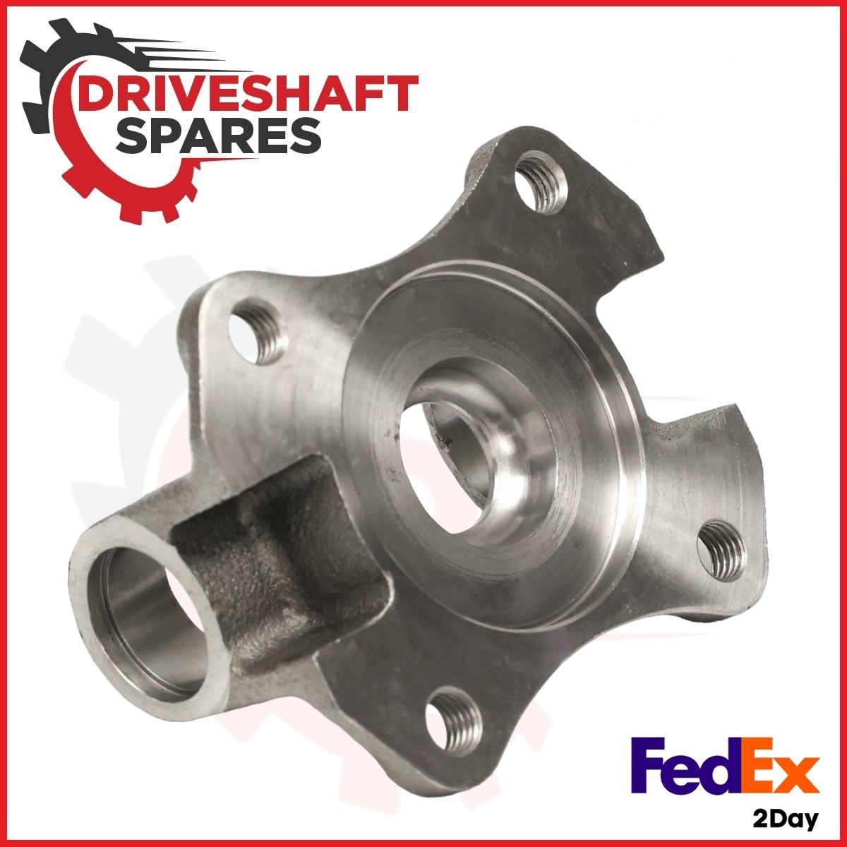 3-2-1709, Flange Yoke 1410 Series, 4xM12 Tapped Holes on 4.250BC, Ø2.680F pilot. - Image 2