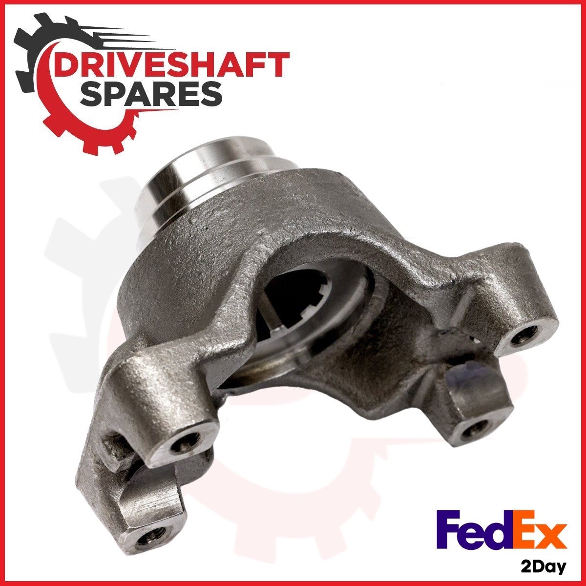 4-4-2051-1 End Yoke - Splined Bore 1550 Series, Strap Style, Ø1.500x10 Spline - Image 3