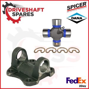 FY1310I, Toyota 1310 series Flange 60 X 68 + 5-153X SPICER U-Joint 1310 Series.