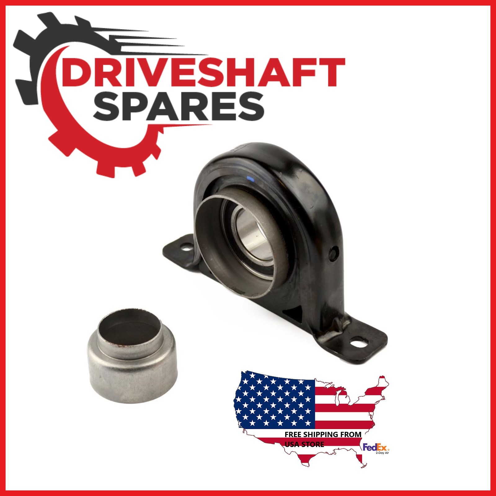 212258-1X, Center Bearing Titan Navara + 5-160X, SPICER U-Joint (X3) - 1410. - Image 3