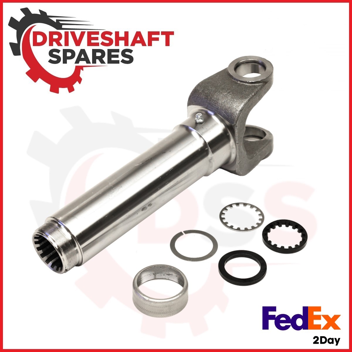 Forged, Long travel 1310 Spline and Slip Yoke 3-Inch Y2K100 & Y2K200-3 - Image 2
