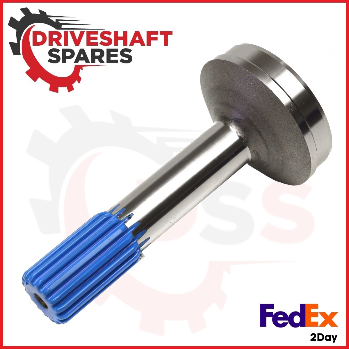 2-40-1671, Spline Stub Tube Shaft 1.375x16 spline, 3.500 X .065 Tube. - Image 2