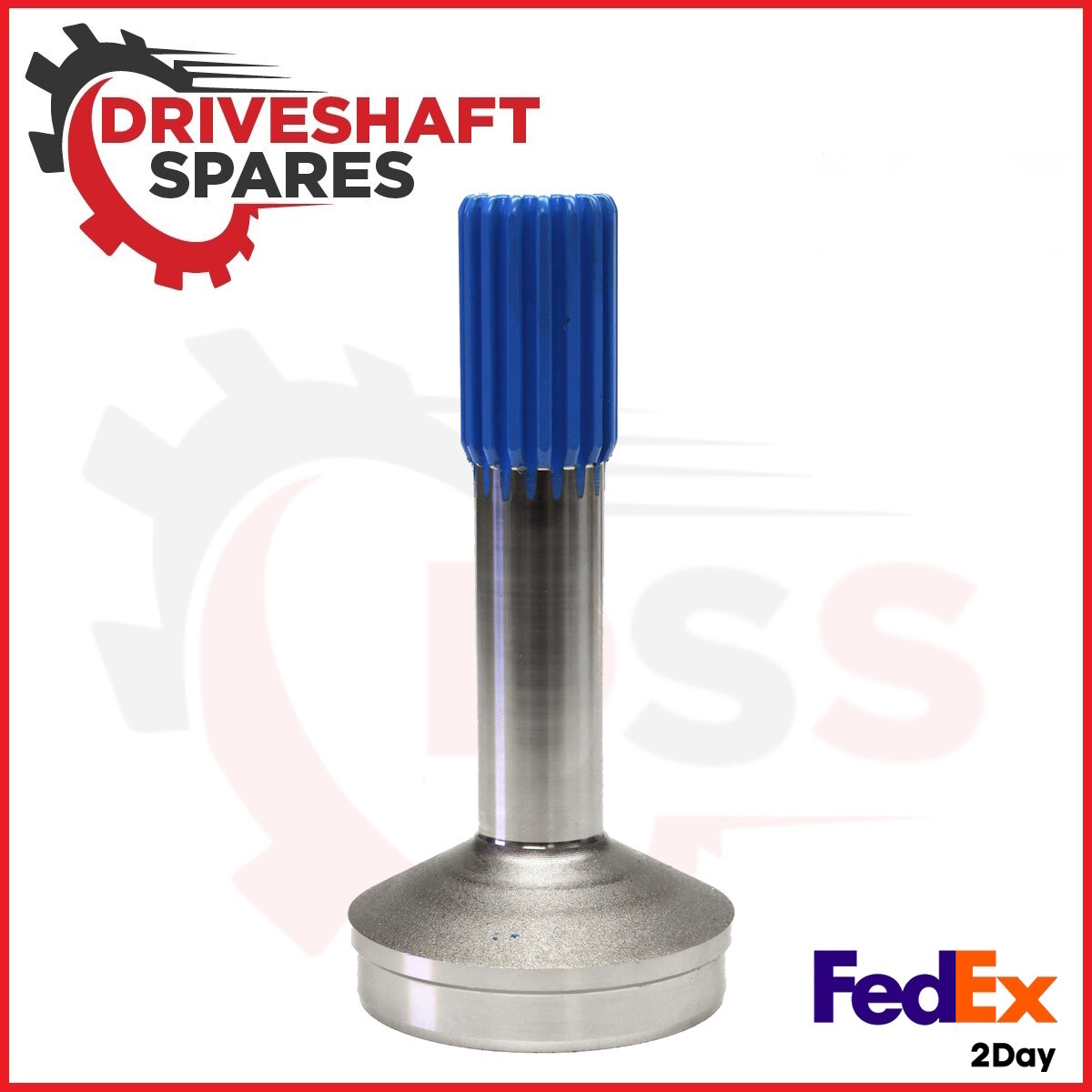 2-40-1671, Spline Stub Tube Shaft 1.375x16 spline, 3.500 X .065 Tube. - Image 3