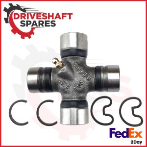 New 5-3205X U-Joint 1350/S44 Series - Inside & Outside Snap Rings Greaseable