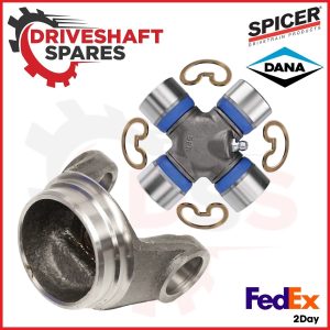 3-28-57, (1350) Weld Yoke, 3.000 X .083 + 5-178X, SPICER U-Joint - (1350).