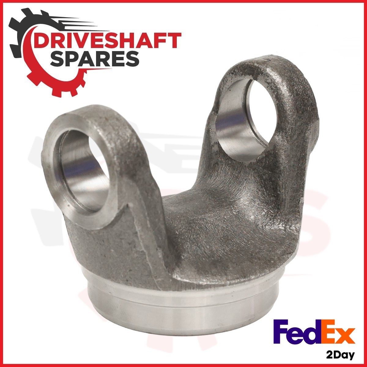 3-28-57, (1350) Weld Yoke, 3.000 X .083 + 5-178X, SPICER U-Joint - (1350). - Image 2