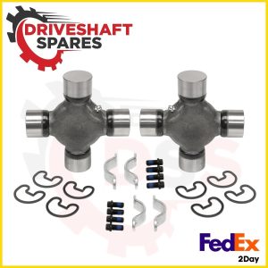 JCB Universal Joint's + Strap Kit 116 0525  Front and Rear Shaft (998/10361)