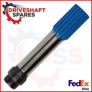 2-40-1771 1310 Series Stub Shaft  1.250x16 spline, 1.250 X .120 Tube.