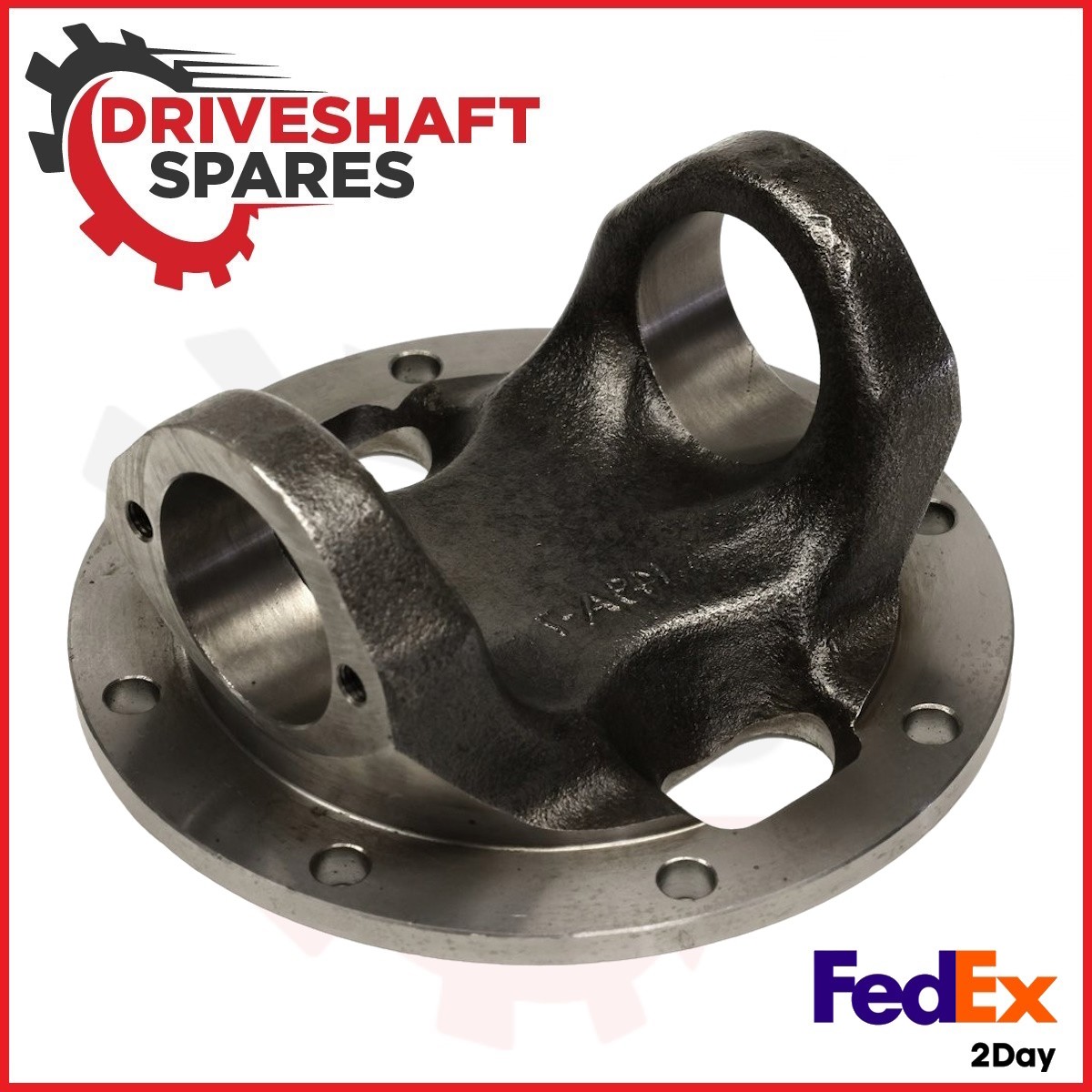 5-2-379, 1610 Series Flange Yoke, 8x.375 Holes on 6.125BC, 6.625M pilot - Image 3