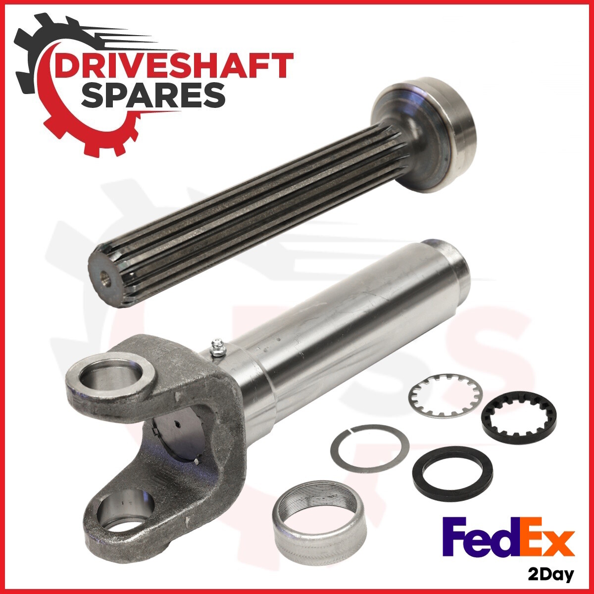 Forged, Long travel1350 spline and slip yoke 3 Inch Y2K100-5 & Y2K200
