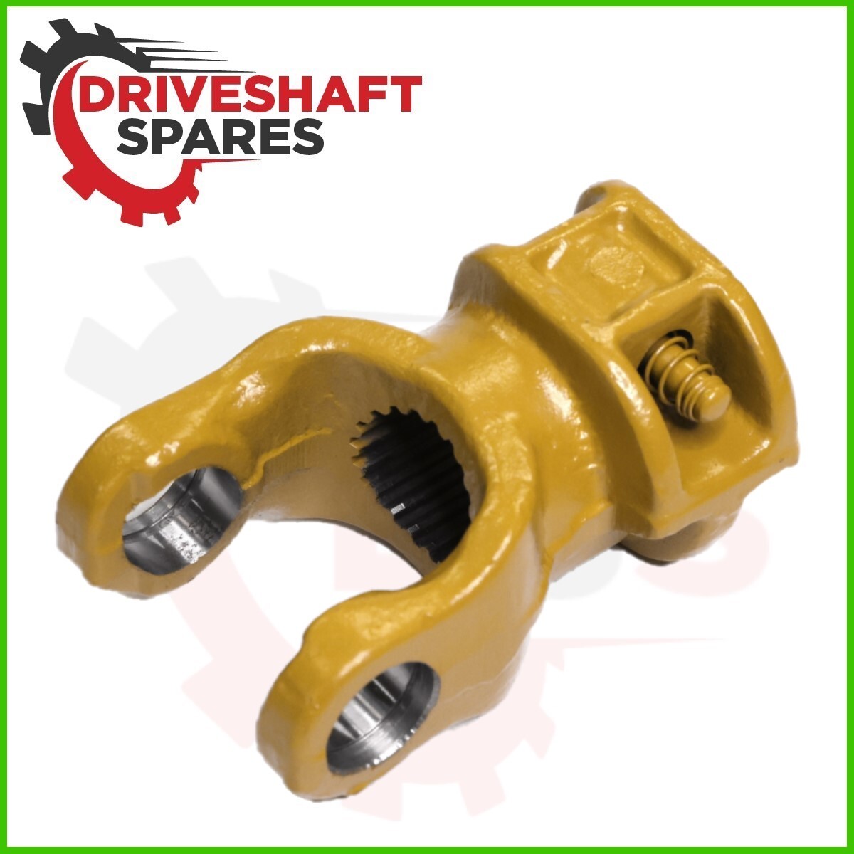 PTO Quick Disconnect Yoke 23.8 x 61.3 21 splines - 34.9mm (1 3/8") H-102mm - Image 2