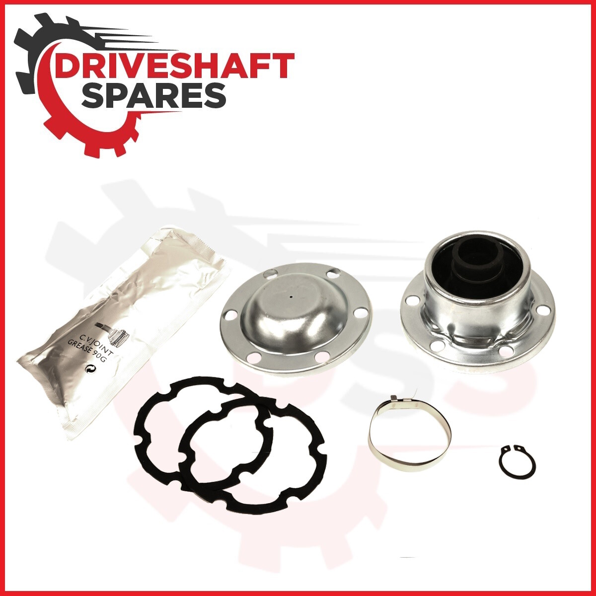 Cadillac CTS, STS, SRX CV-Joint BOOT Replacement Kit for FRONT Shaft - 21 Spline