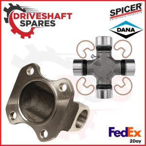 3-2-1329, Driveshaft Flange Yoke + 5-160XS, SPICER U-Joint Kit - 1410 Series