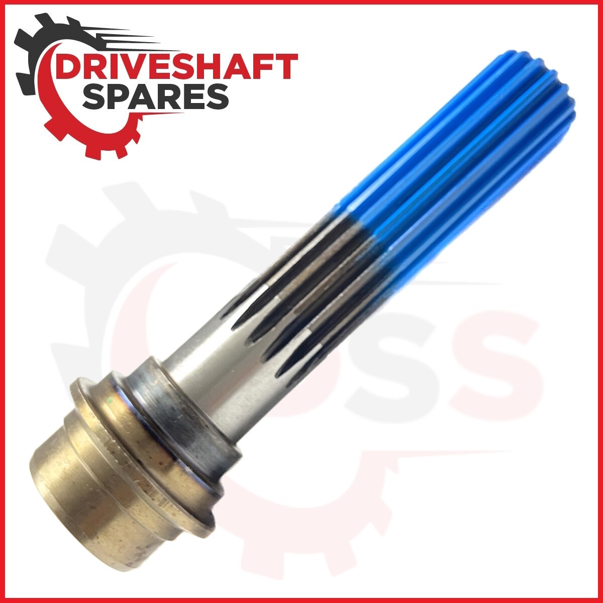 2-53-121, Midship Tube Shaft 1.375x16 spline, 2.000 X .083 tube (1.378"). - Image 2