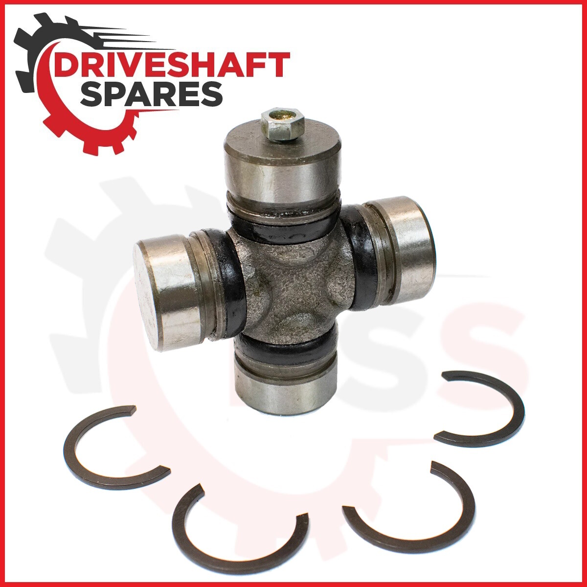 Driveshaft Universal Joint 0.972" x 1.641"Inside Snap Ring Staked Replacement