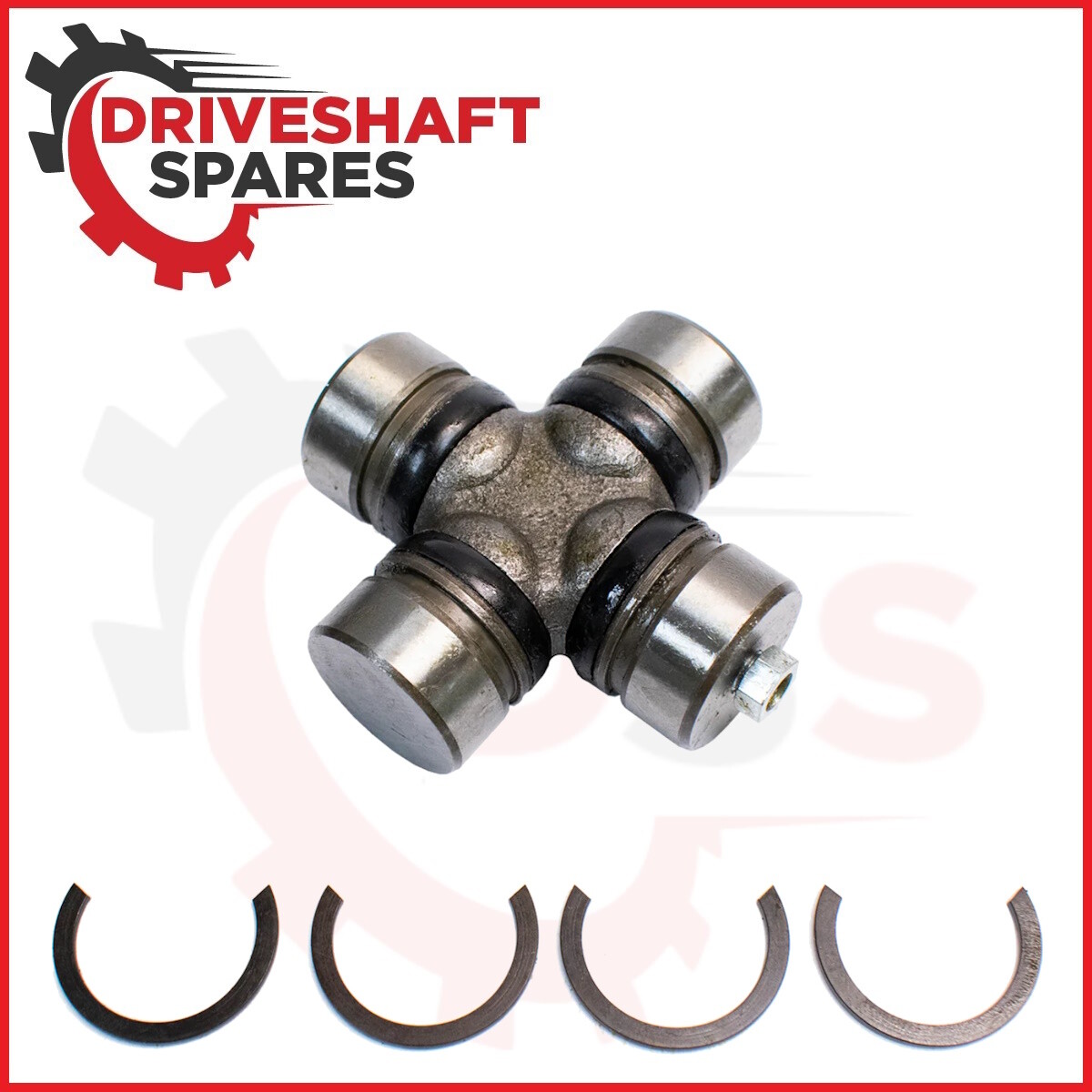 Driveshaft Universal Joint 0.972" x 1.641"Inside Snap Ring Staked Replacement - Image 2